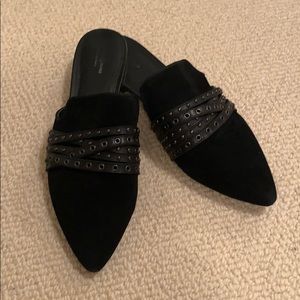 Something Navy X Treasure&Bond shade mules